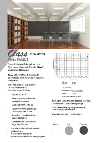 Class Specification sheet