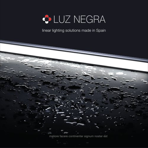 LUZ NEGRA 2021 general lighting catalogue