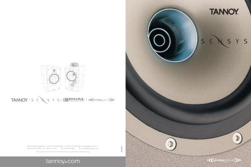 Tannoy sensys