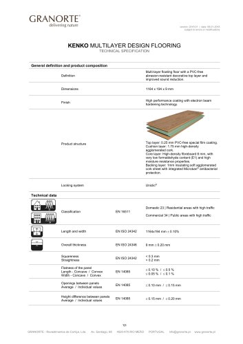 KENKO MULTILAYER DESIGN FLOORING