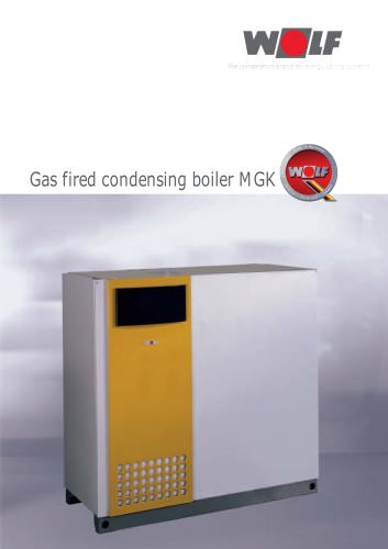 Condensation gas boiler MGK