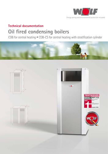 Oil fired condensing boilers COB / COB-CS