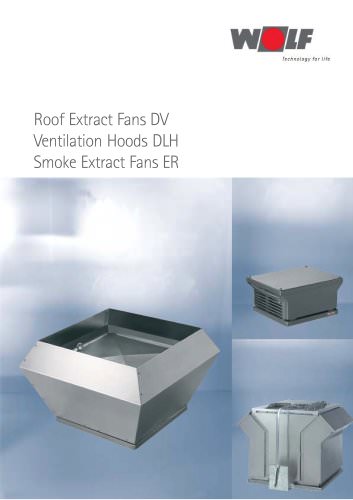 Roof Extract Fans / Ventilation Hoods