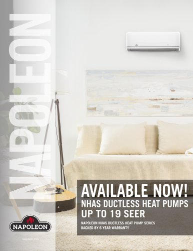 NHAS DUCTLESS HEAT PUMPS