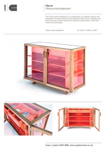 Vitrina small sideboard