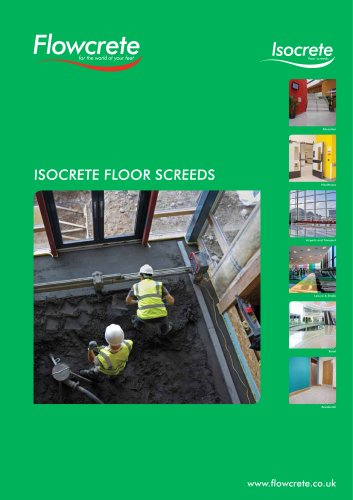 Isocrete Floor screeds