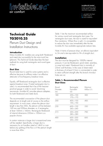 Technical Guide TG2010.25