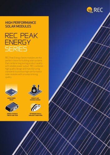 REC PEAK ENERGY SERIES