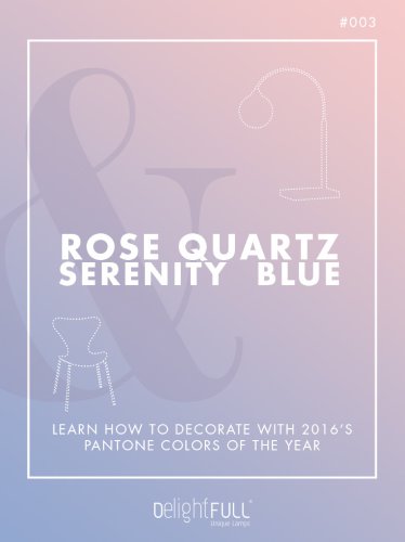 Rose Quartz & Serenity Blue