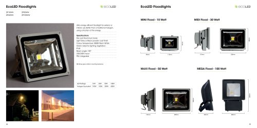 ECOLED MAXIFLOOD 50W Floodlight