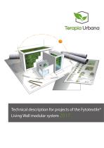Technical description for projects of the Fytotextile® Living Wall modular system 2018