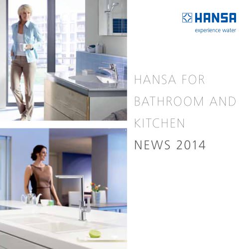 HANSA FOR BATHROOM AND KITCHEN NEWS 2014