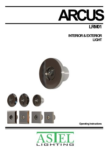 ARCUS LRM01: Courtesy interior, exterior and underwater LED light