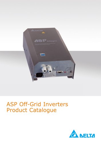 ASP Off-Grid Inverters Product Catalogue