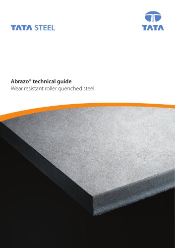 Abrazo technical guide - Wear resistant roller quenched steel.