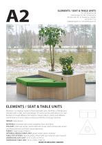 ELEMENTS / SEAT & TABLE UNITS