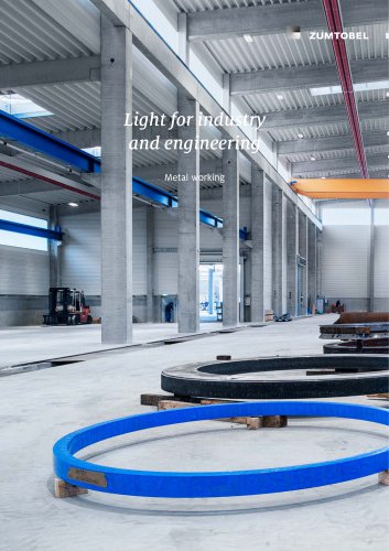 Light for industry and engineering: Metal working