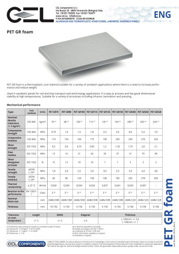 PET GR Foam