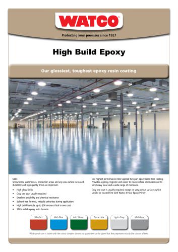 High Build Epoxy