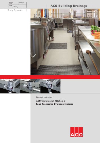 Commercial Kitchen & Food Processing Drainage Systems