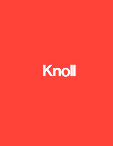 KnollStudio Residential Catalogue