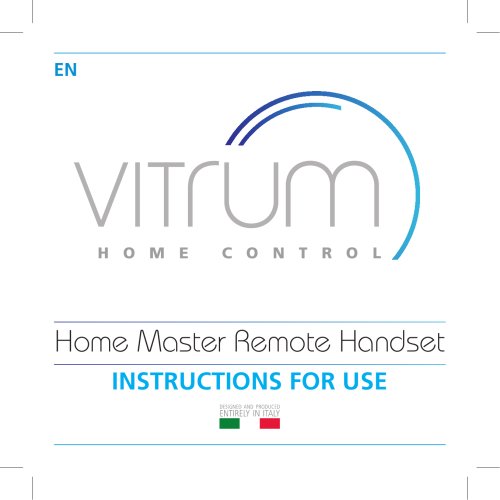 Home Master Remote Handset