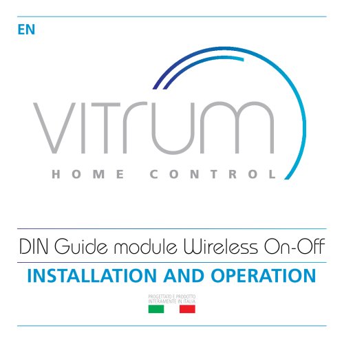 Vitrum II DIN On-Off Wireless