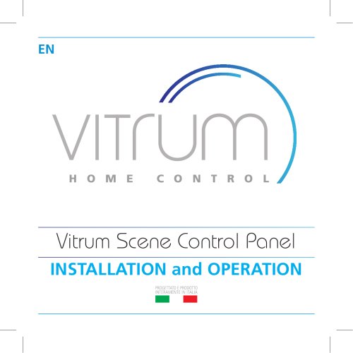 Vitrum Scene Control Panel