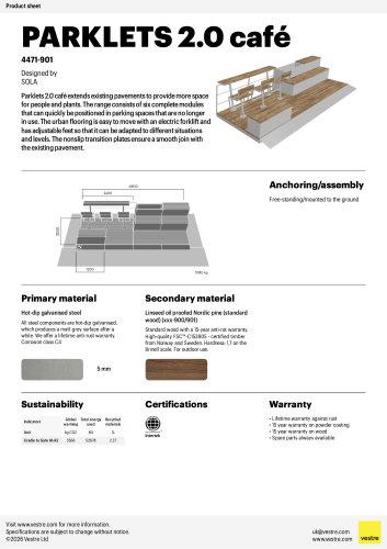 PARKLETS 2.0 caf&eacute;