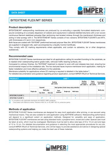 BITEXTENE FLEX/MT SERIES