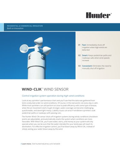 WIND-CLIK® WIND SENSOR