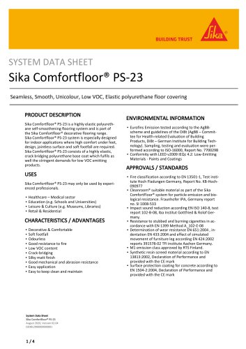 Sika Comfortfloor® PS-23