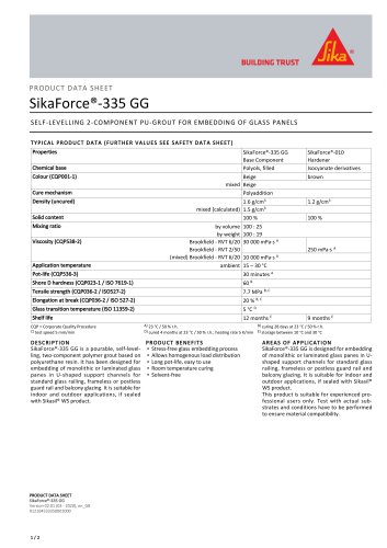 SikaForce®-335 GG