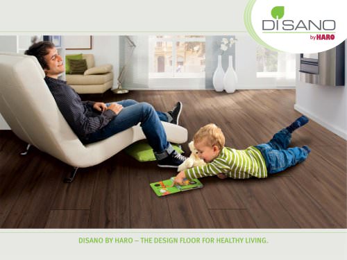 DISANO by HARO - THE DESIGN FLOOR FOR HEALTHY LIVING