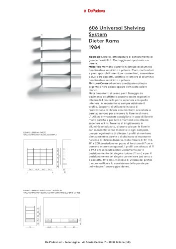 606 Universal Shelving System