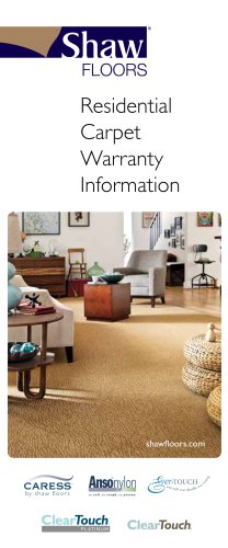 Residential Carpet Warranty Information