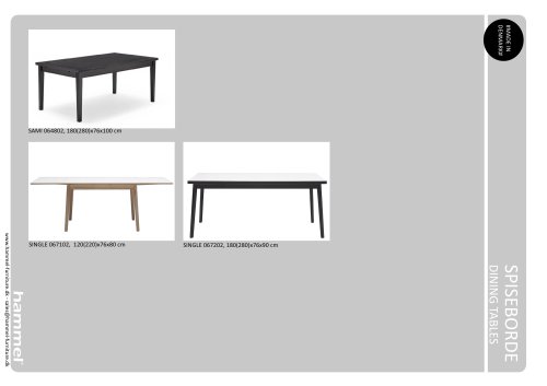 spiseborde diningtables new