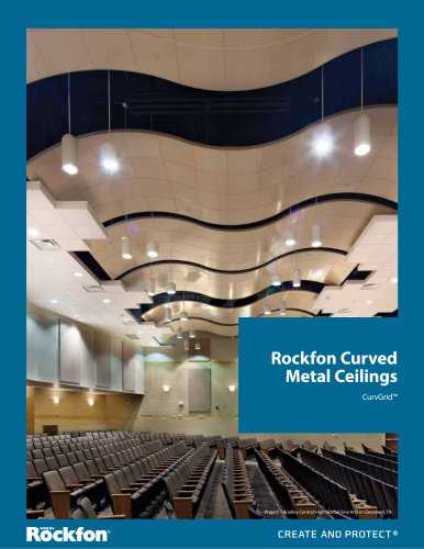 Rockfon Curved Metal Ceilings