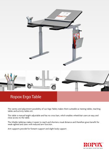 Ropox Ergo Table