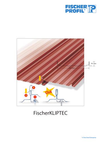 FischerKLIPTEC - standing seam roofs