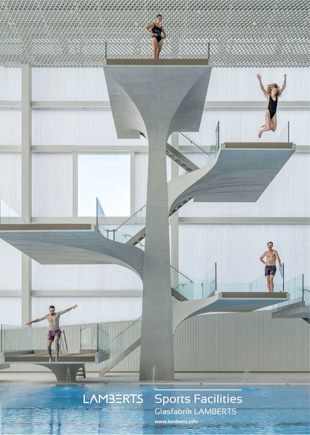 LAMBERTS Projects: Sports Facilities - Glasfabrik Lamberts GmbH & Co. KG 