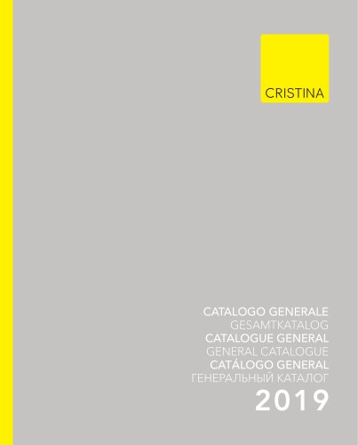 GENERAL CATALOGUE 2019