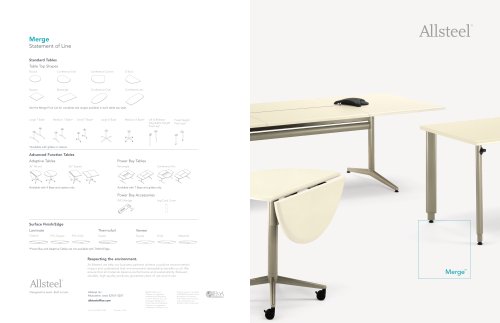 Merge Table Brochure