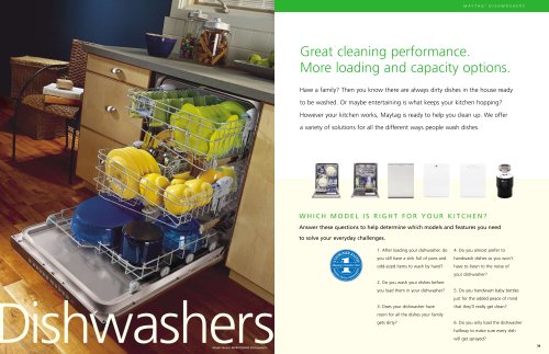 Kitchen-Dishwasher, Disposer Brochure