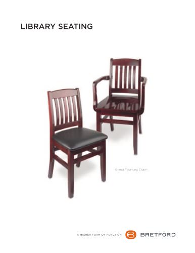 Library Chair Brochure