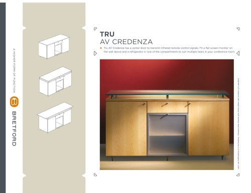 Tru AV Credenza