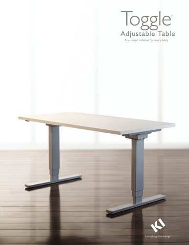 TOGGLE ADJUSTABLE TABLE