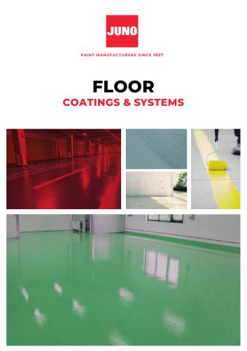 JUNO FLOOR COATINGS CATALOGUE