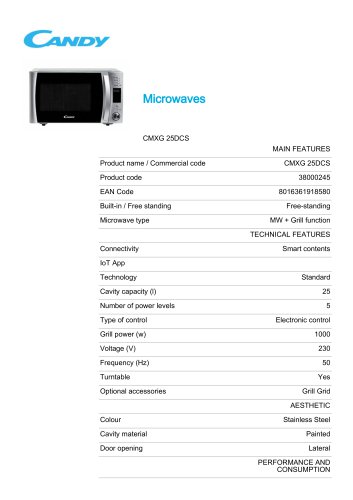 CMXG 25DCS