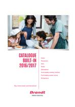 Catalogue built-in 2016/2017